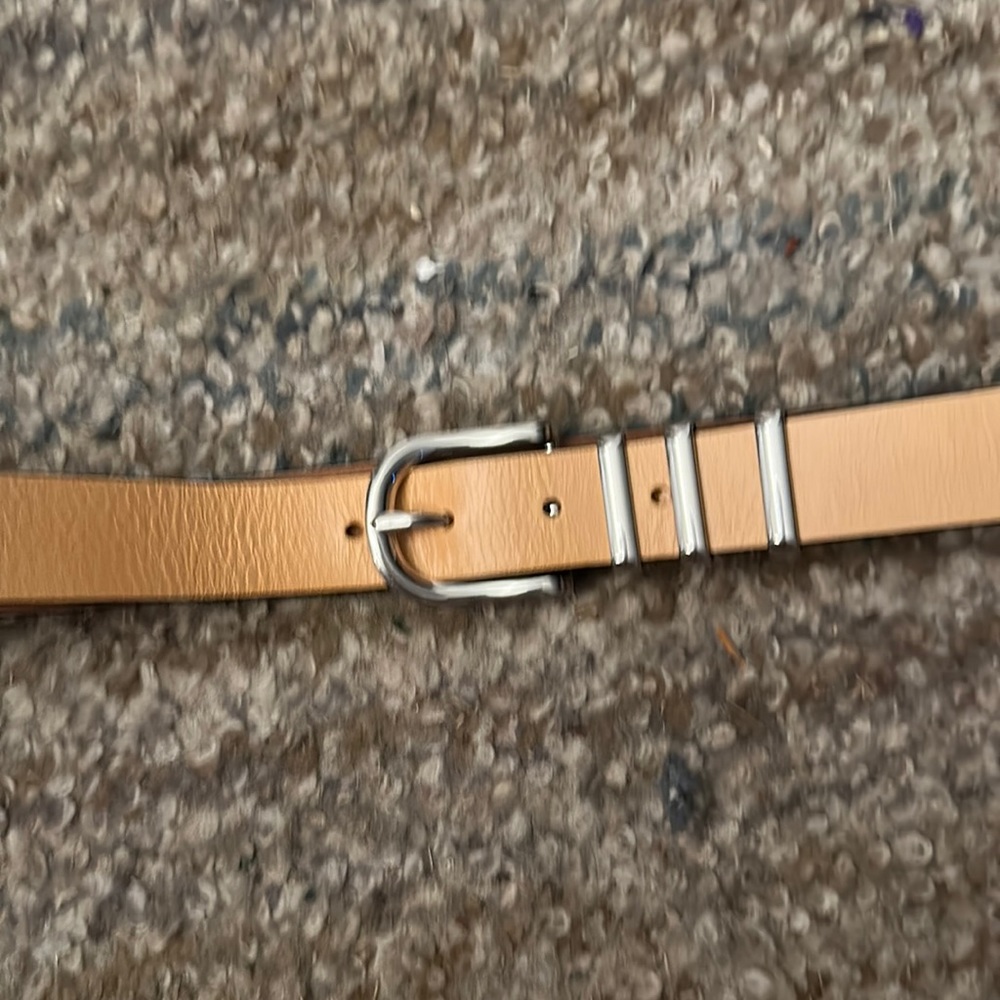 NWOT Rag and Bone leather camel leather. W XS. No flaws.